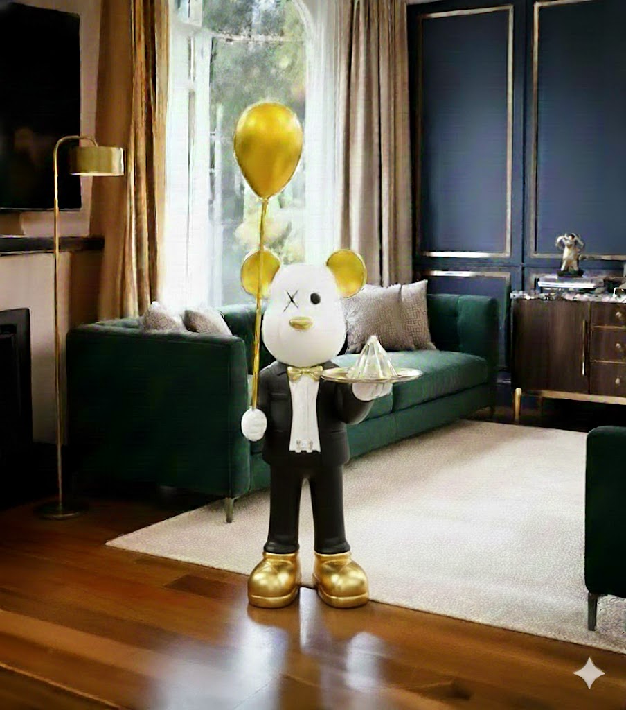 Teddy Bear Accent table server