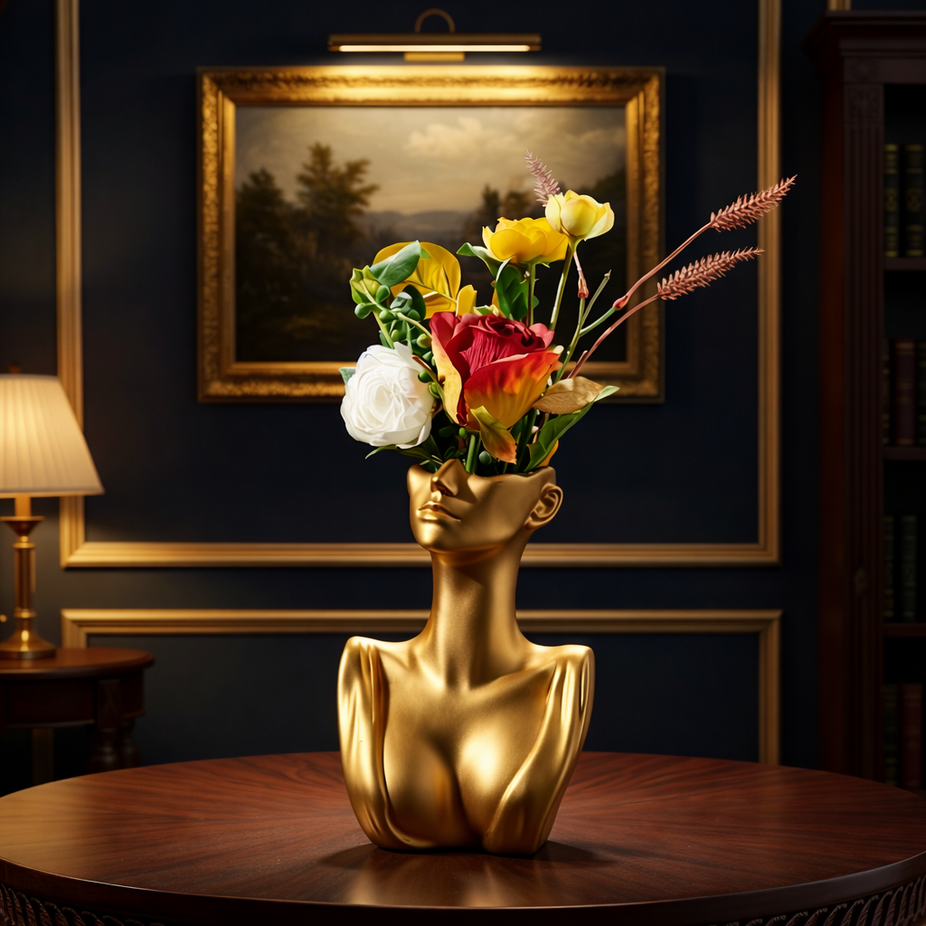 Bold Face Vase