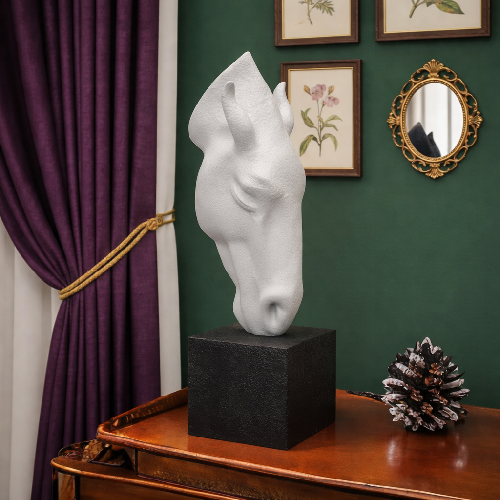Horse Head Sculpture