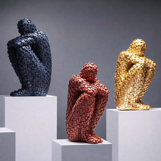 Fragmented soul sculpture