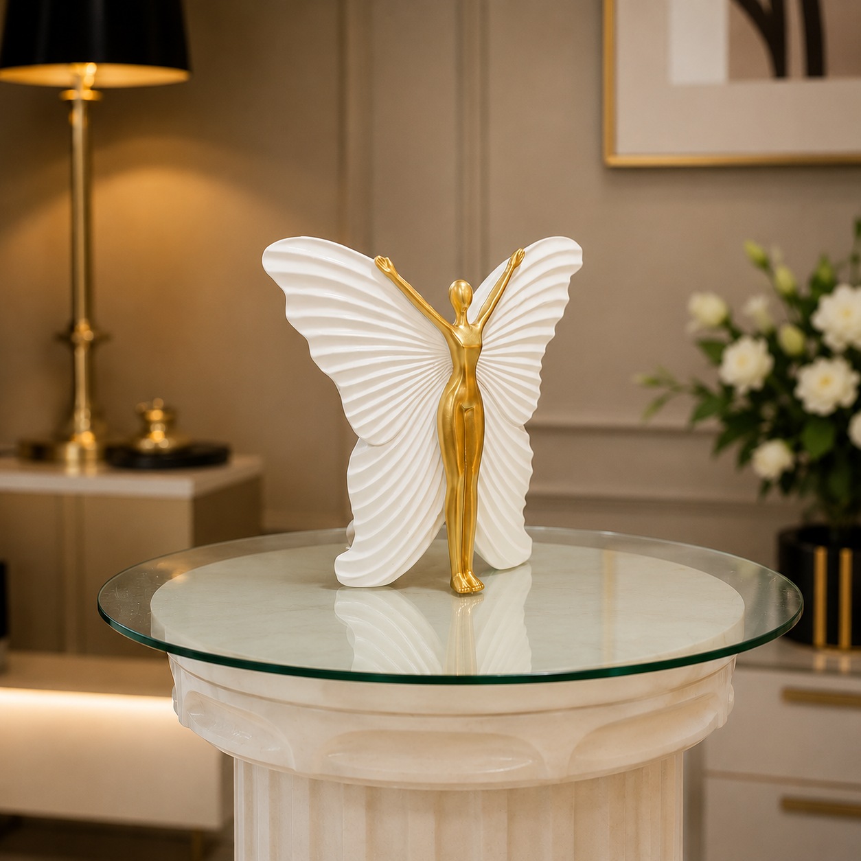 Celestia Butterfly Sculpture – Luxury Winged Figurine Collection