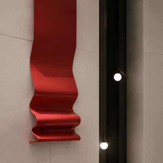 Red Rising Fold Wall Art