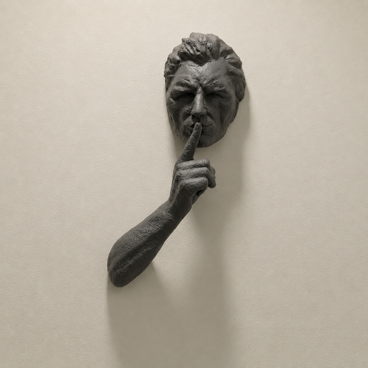 Silent Man Wall Art
