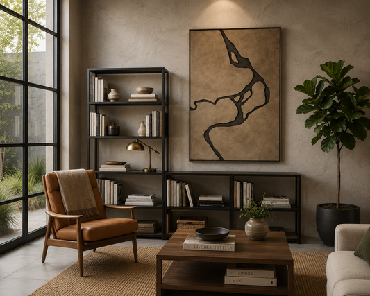 Abstract Pulse Wall Art