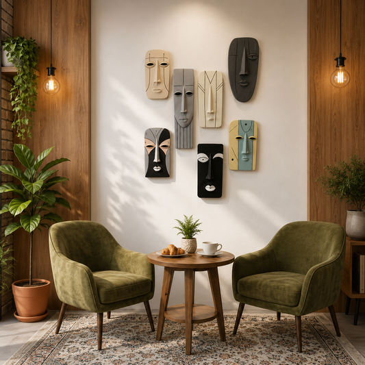 Soulful Mask Wall Art
