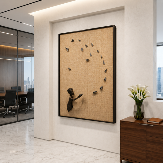 Fight Of Becoming Wall Art