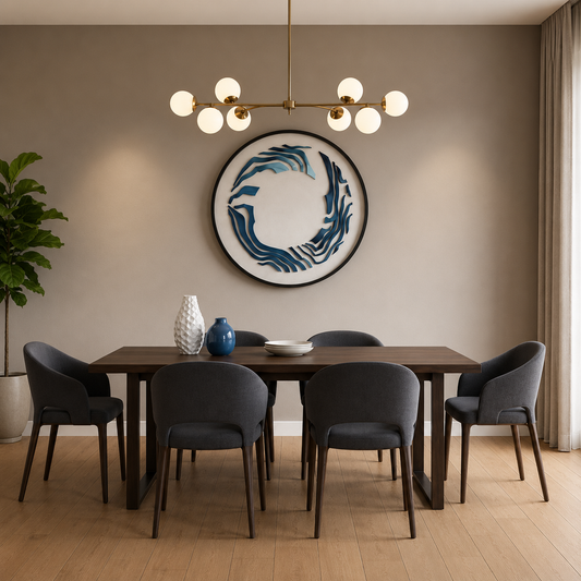 Blue Current Wall Art