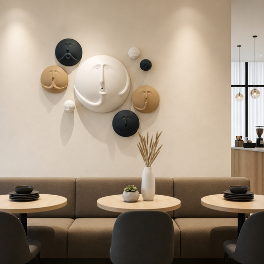 Silent Faces Wall Art