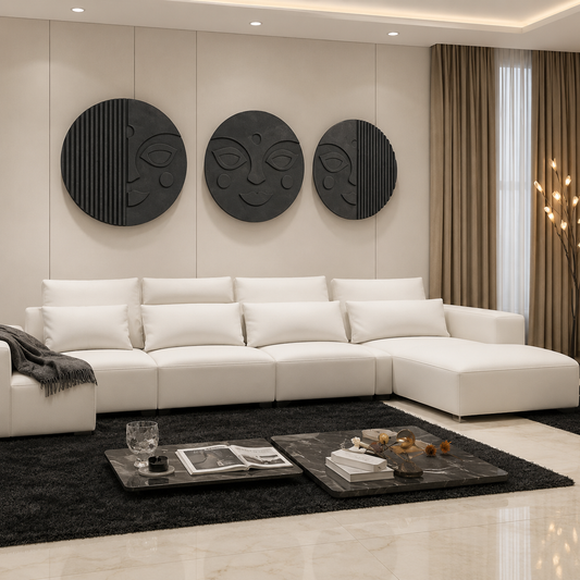 Trio Face Wall Art