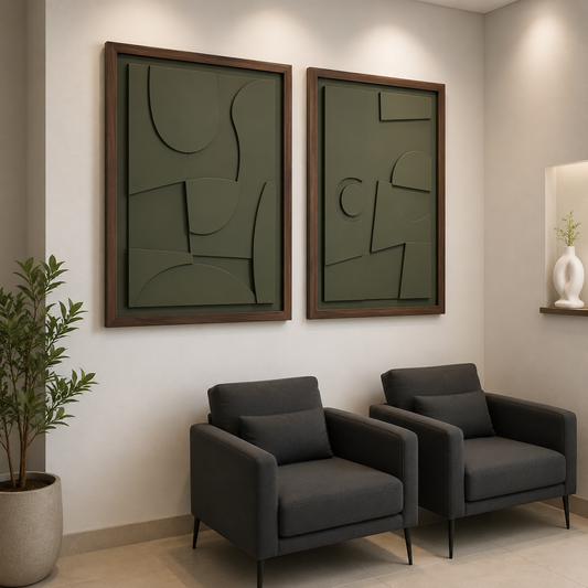 Abstract Wall Art Set
