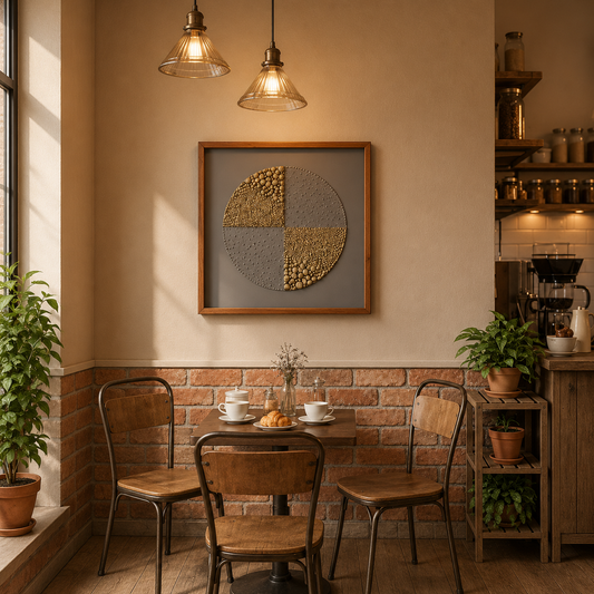 Pyrite Cone Wall Art