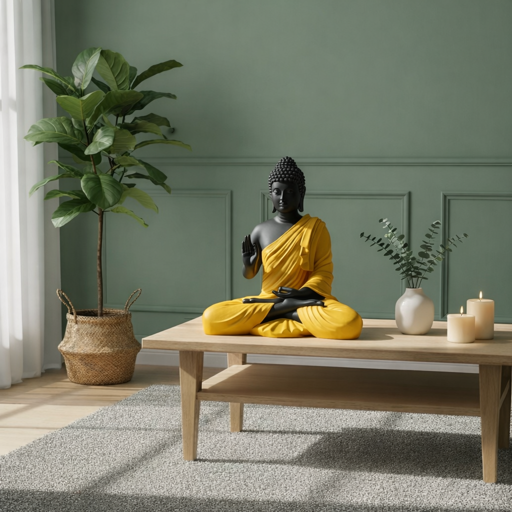 Dhyana Mudra Buddha Sculpture