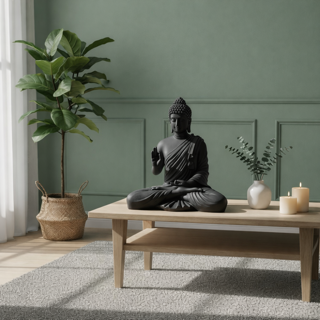 Dhyana Mudra Buddha Sculpture