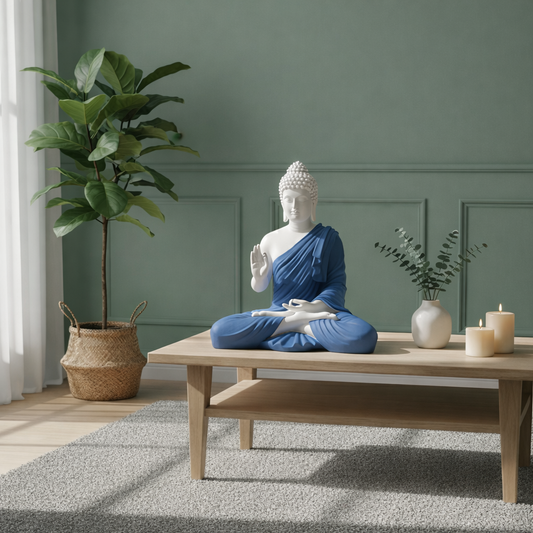 Dhyana Mudra Buddha Sculpture