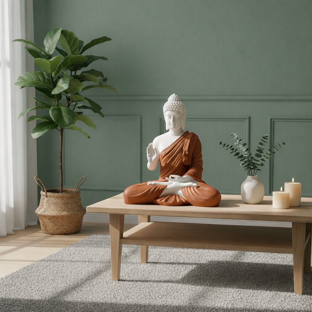 Dhyana Mudra Buddha Sculpture