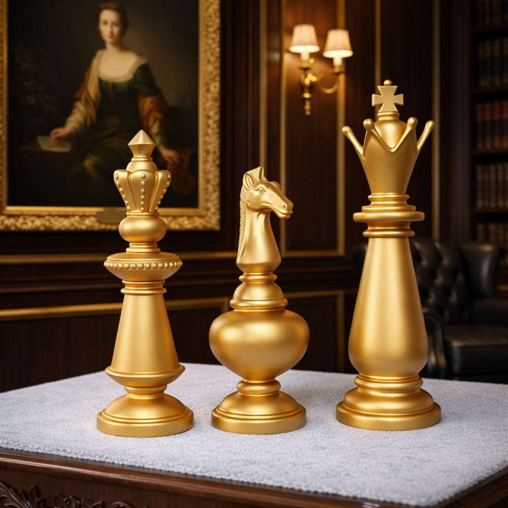 Grand Master Chess Décor Set