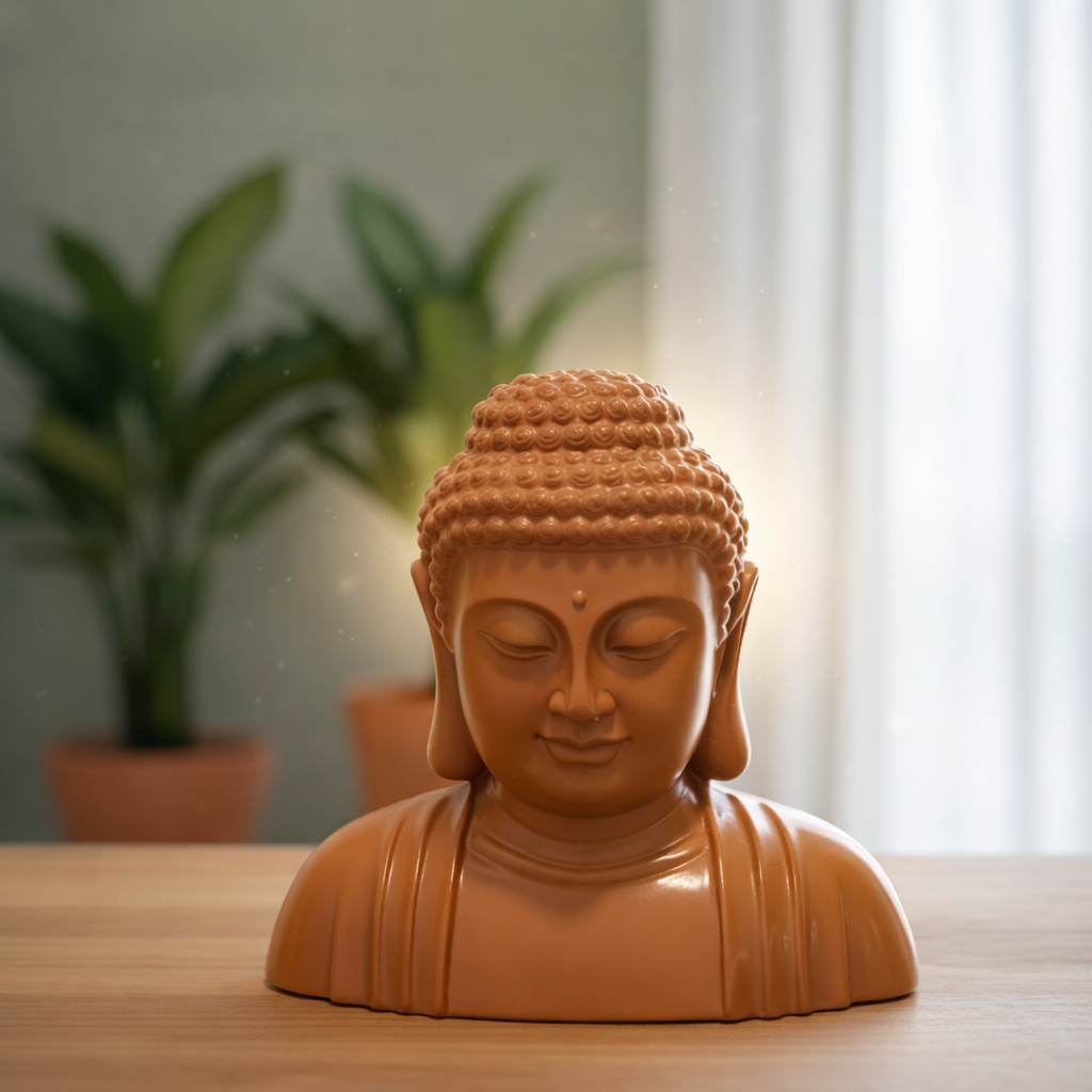 Calming Buddha Head