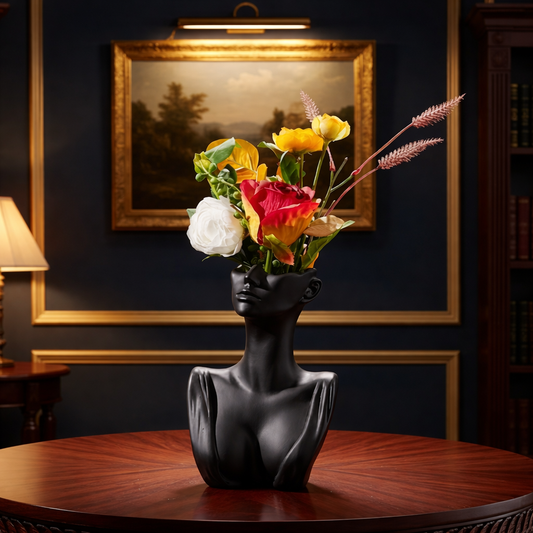 Bold Face Vase