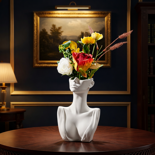 Bold Face Vase