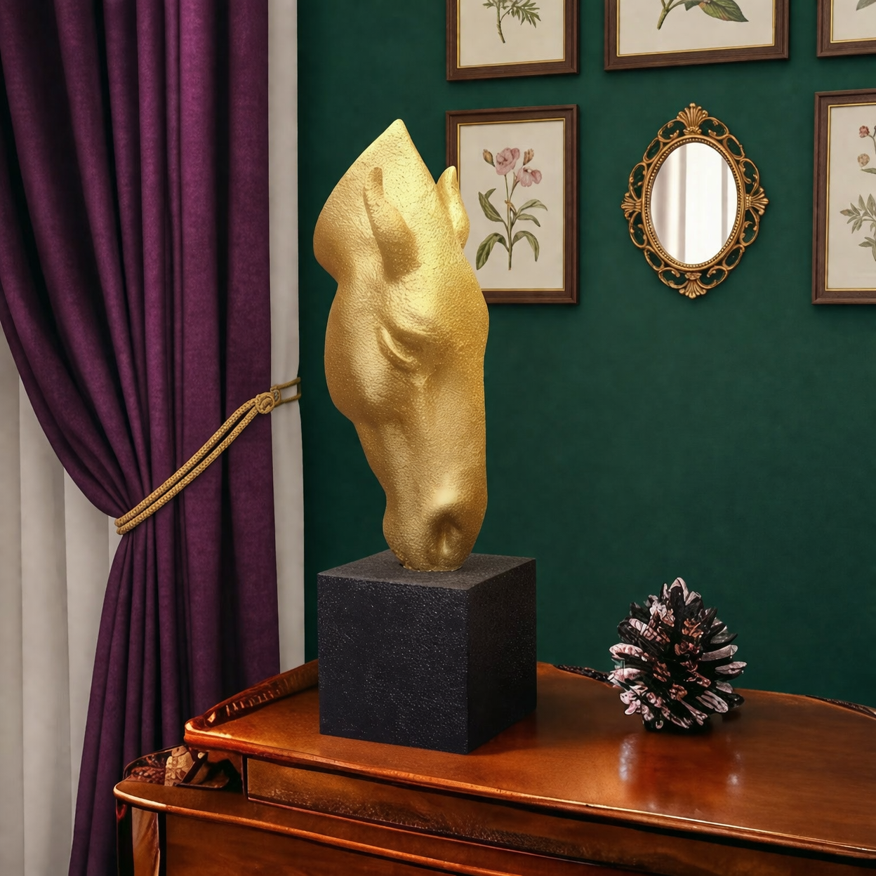 Horse Head Sculpture