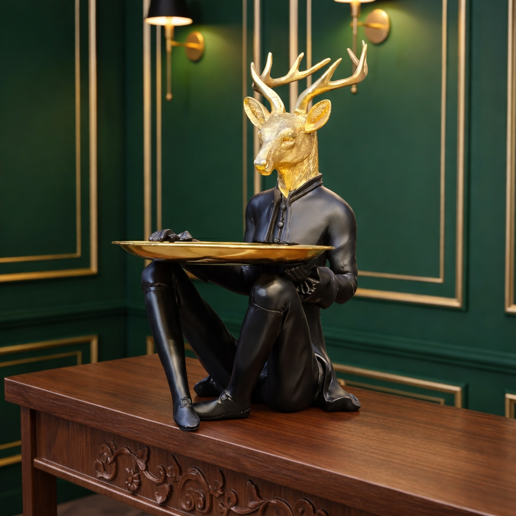 Sitting Deer Luxe Tray