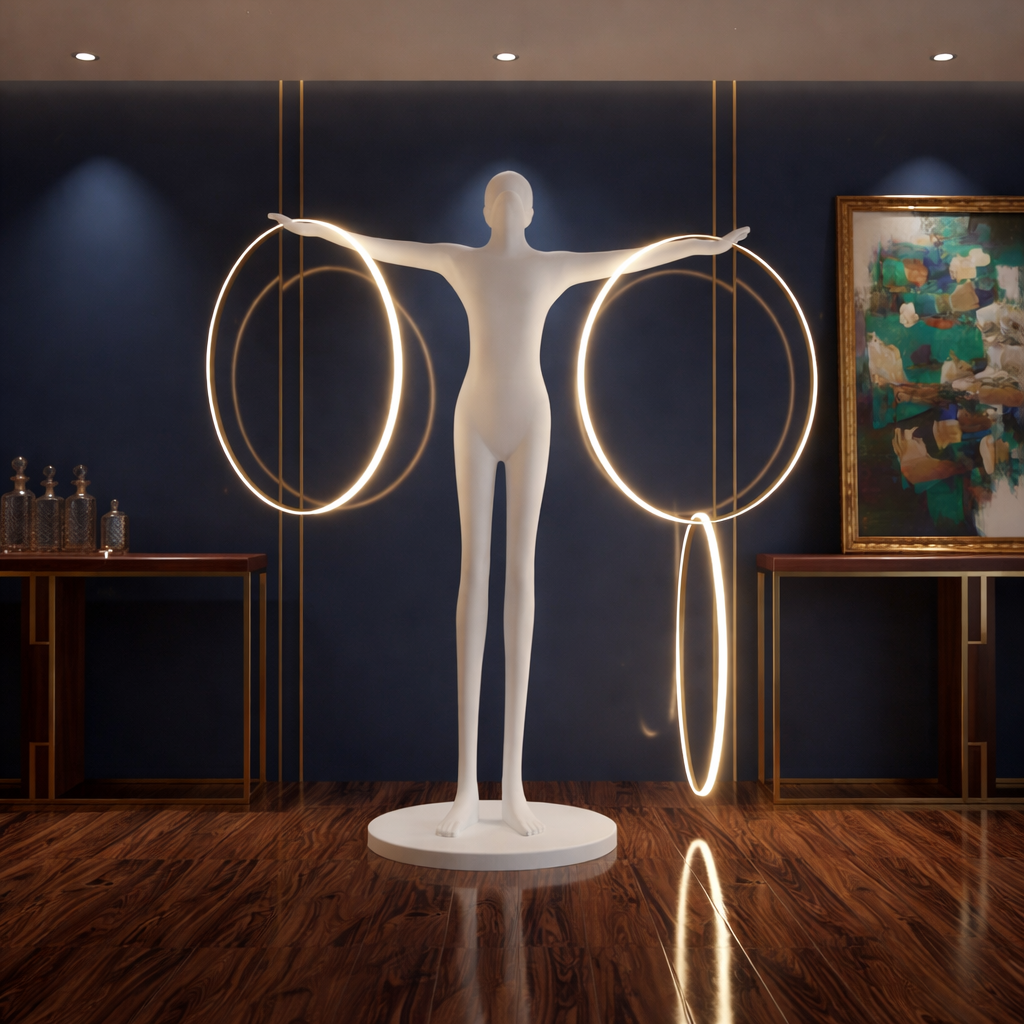 The Cosmic Orbit Floor Lamp