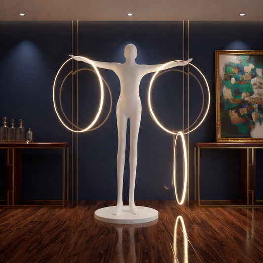The Cosmic Orbit Floor Lamp
