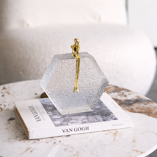 Crystal Hexagonal Thinker’s Perch