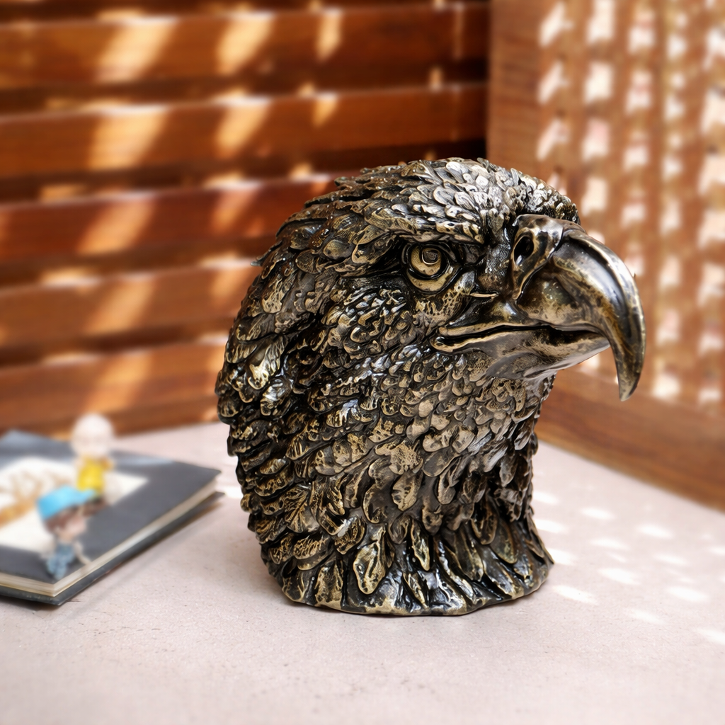 Black Golden Surreal Eagle