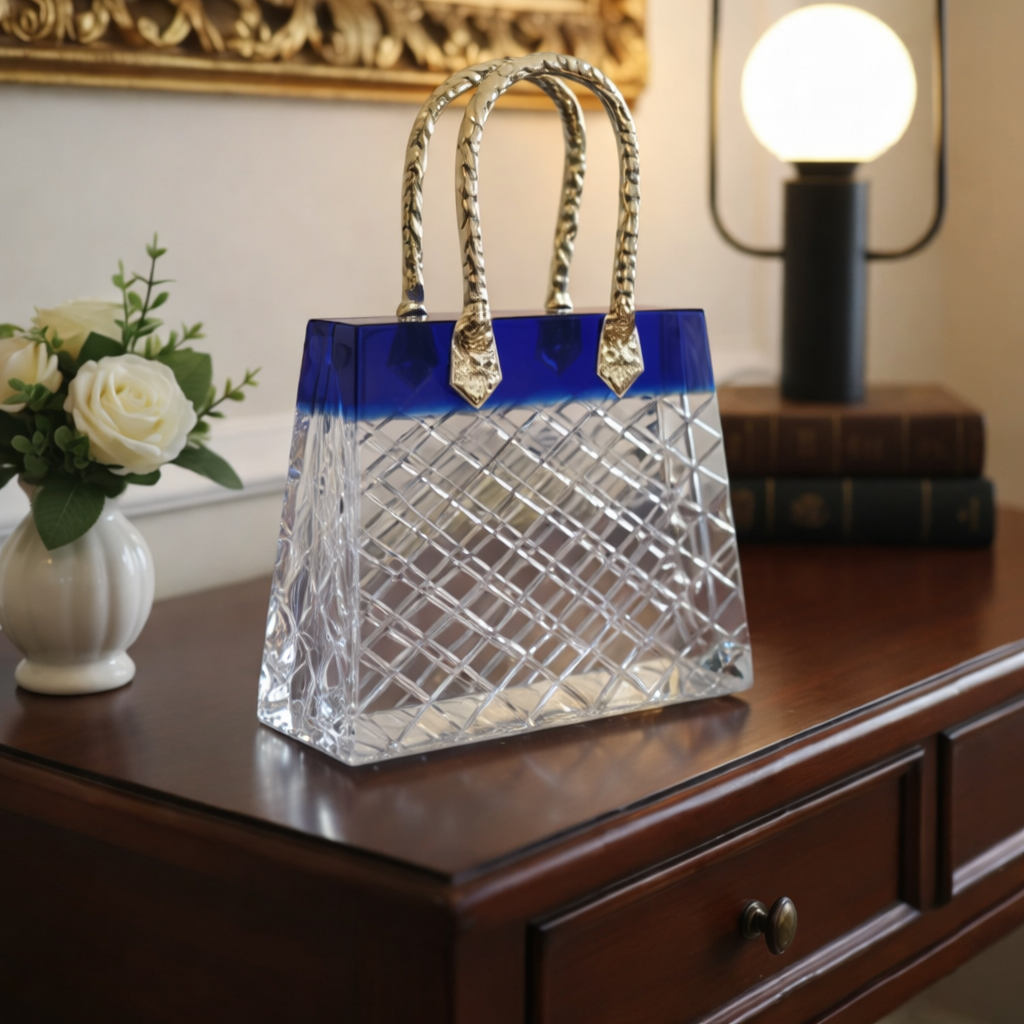 Azure Crystal Clutch