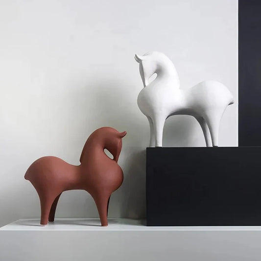 The Apex Trot Horse Sculpture